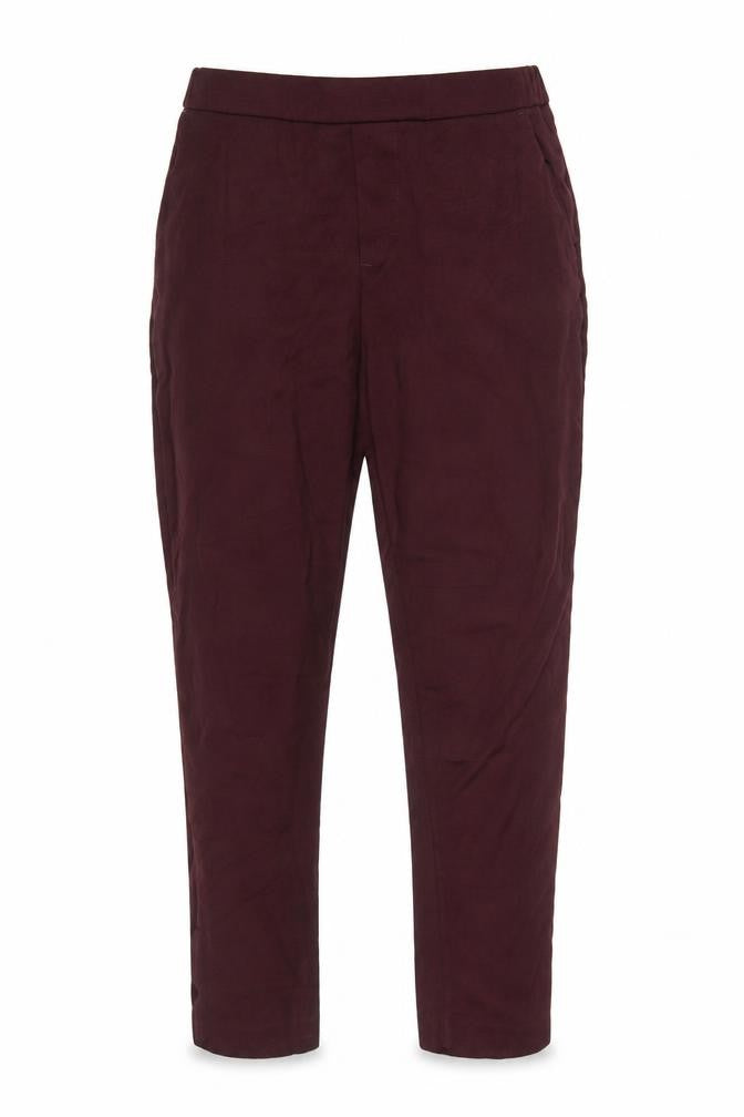 Womens UK Size 8 H&M Regular Fit Casual Workwear Brown Trousers