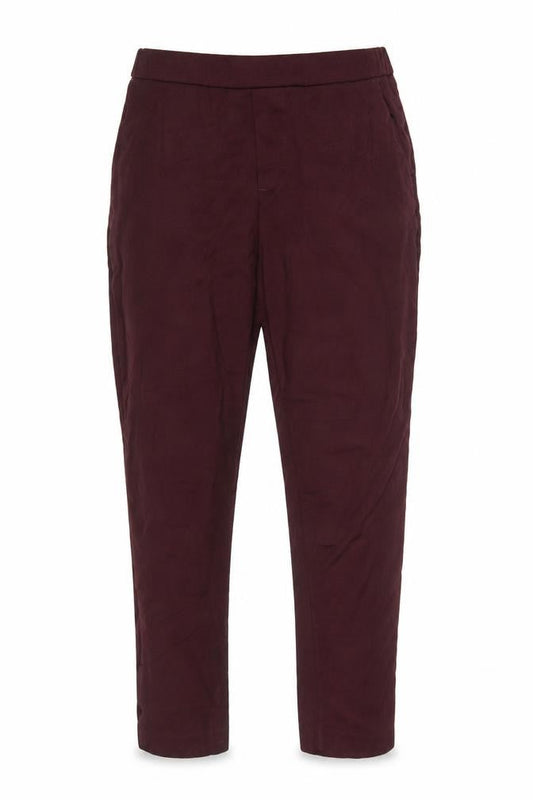 Womens UK Size 8 H&M Regular Fit Casual Workwear Brown Trousers