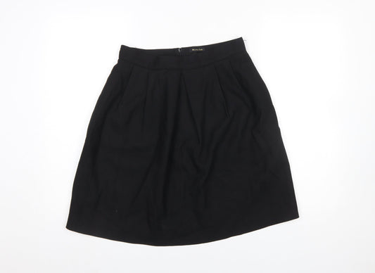 Womens UK Size 12 Massimo Dutti A-Line Twill Skirt