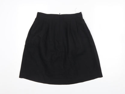 Womens UK Size 12 Massimo Dutti A-Line Twill Skirt
