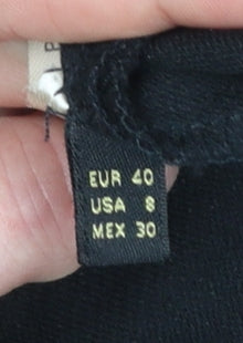 Womens UK Size 12 Massimo Dutti A-Line Twill Skirt