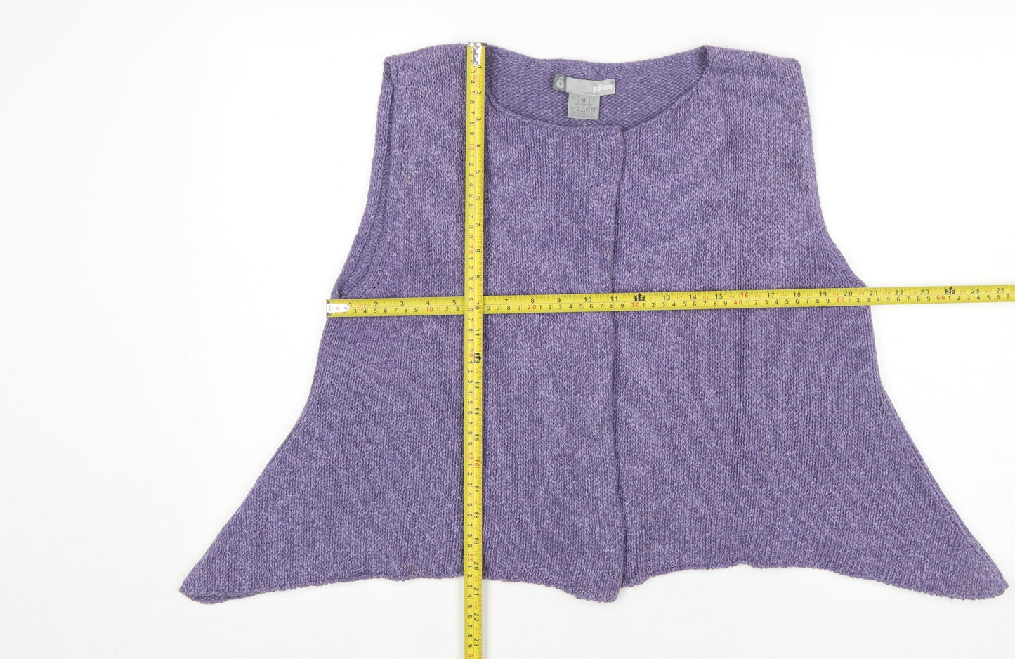 Womens UK Size M Pôles Purple Vest Jumper