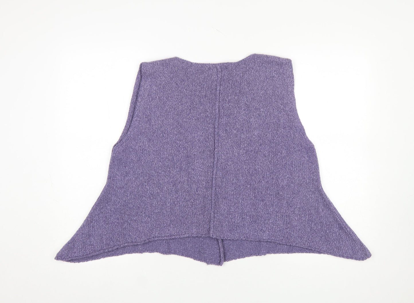 Womens UK Size M Pôles Purple Vest Jumper