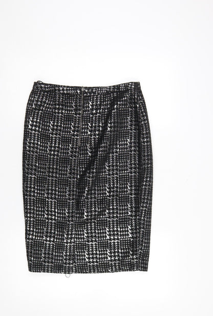 Womens UK Size 10 M&Co. Straight & Pencil Tweed Skirt
