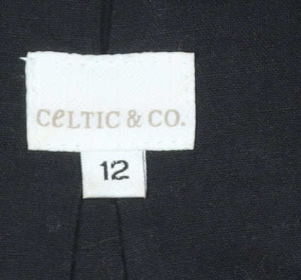 Womens UK Size 12 Celtic & Co. Red Parka Coat