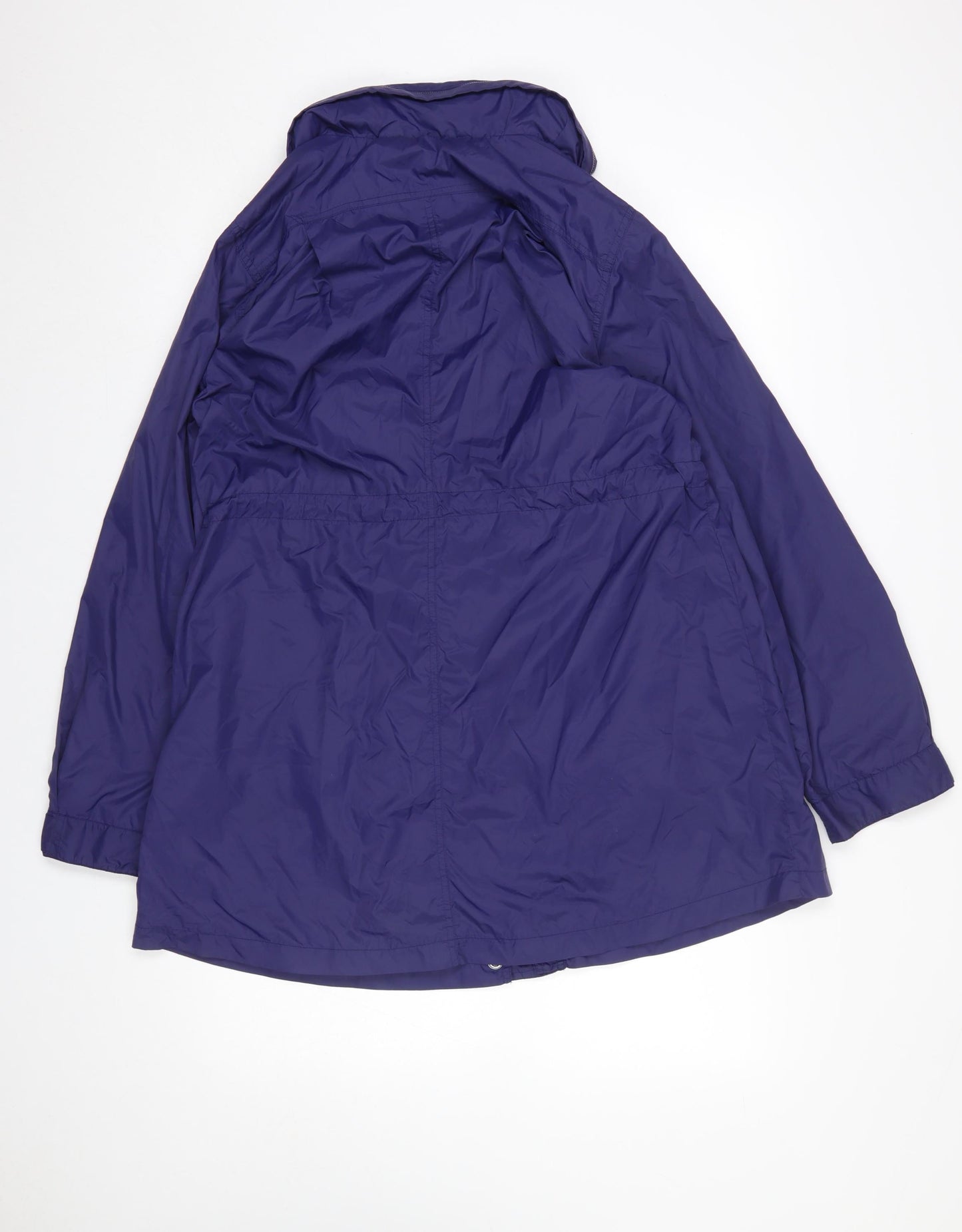 Womens UK Size M Verge Blue Anorak Coat