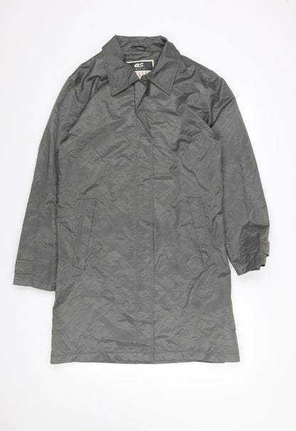 Womens UK Size M QS Clothing Grey Rain Coat