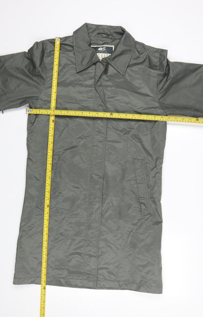Womens UK Size M QS Clothing Grey Rain Coat