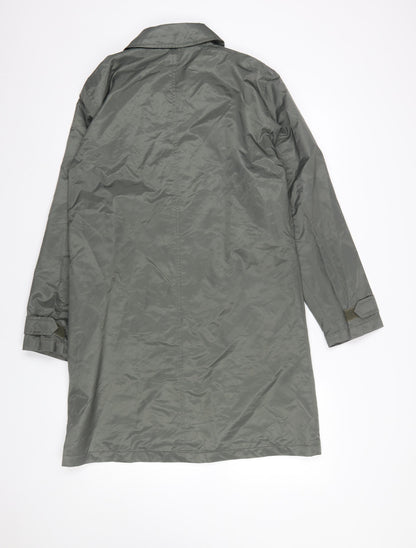 Womens UK Size M QS Clothing Grey Rain Coat