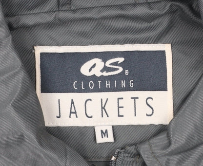 Womens UK Size M QS Clothing Grey Rain Coat
