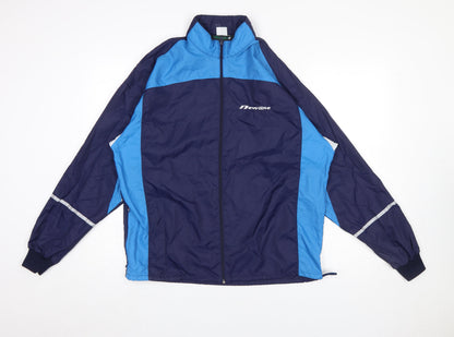 Mens UK Size S Newline Blue Windbreaker Coat