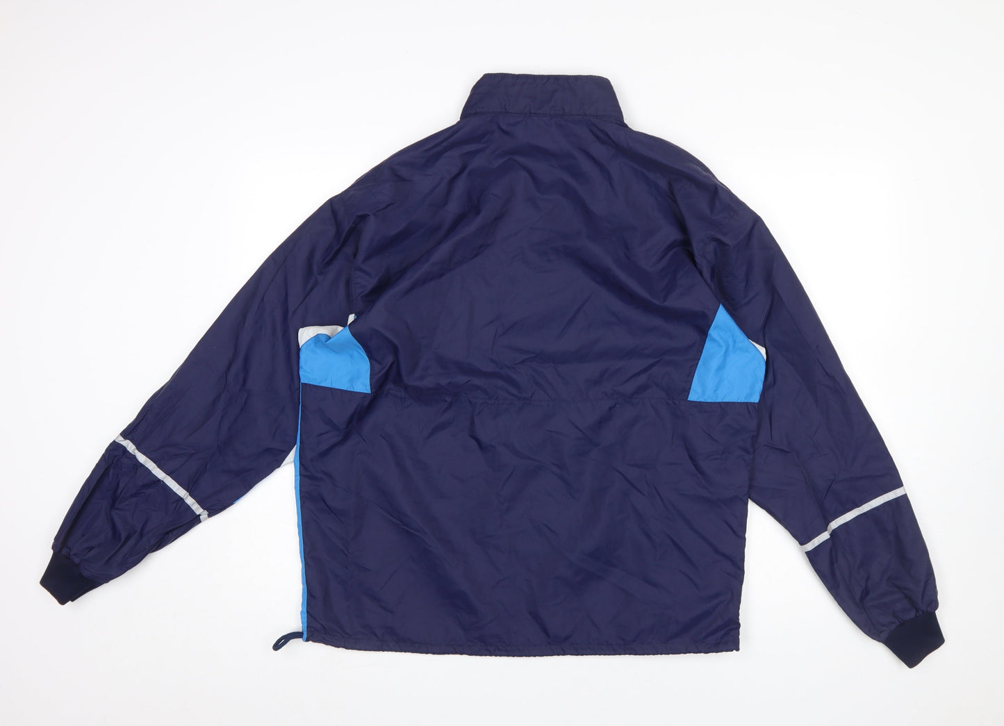 Mens UK Size S Newline Blue Windbreaker Coat