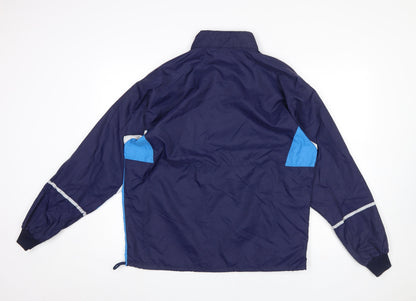 Mens UK Size S Newline Blue Windbreaker Coat
