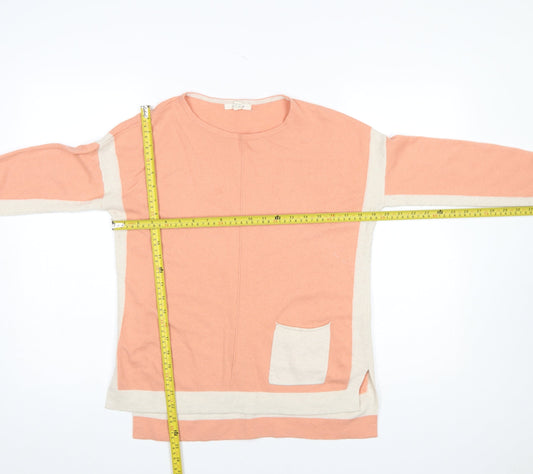Womens UK Size 12 White Stuff Pink Pullover Jumper