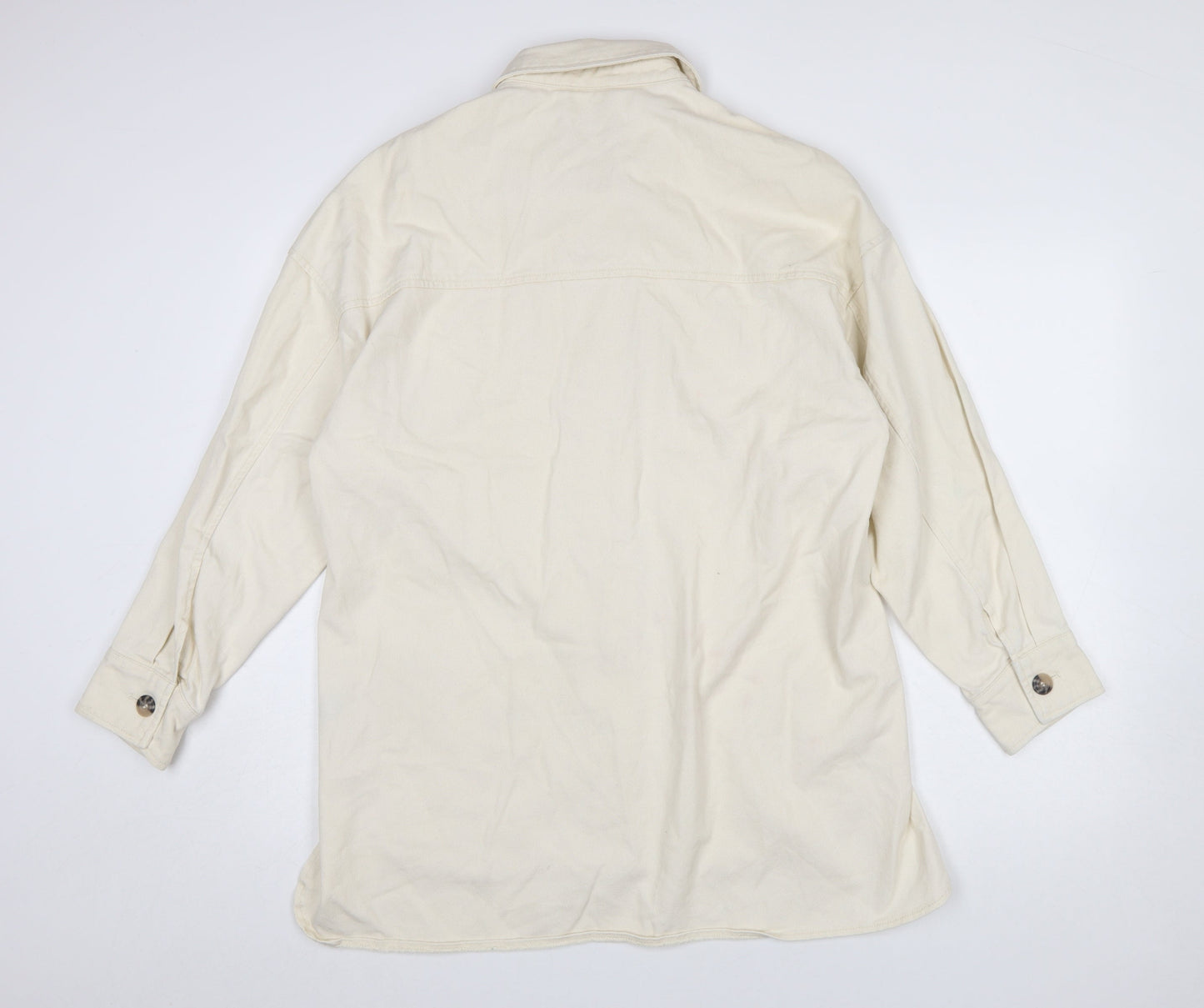 Womens UK Size S George Ivory Basic Jacket