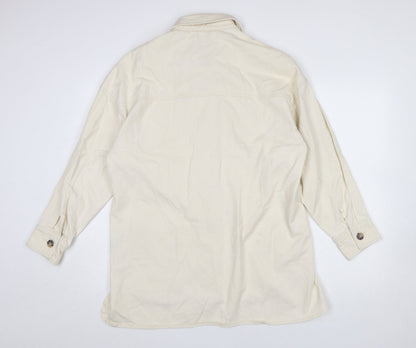 Womens UK Size S George Ivory Basic Jacket