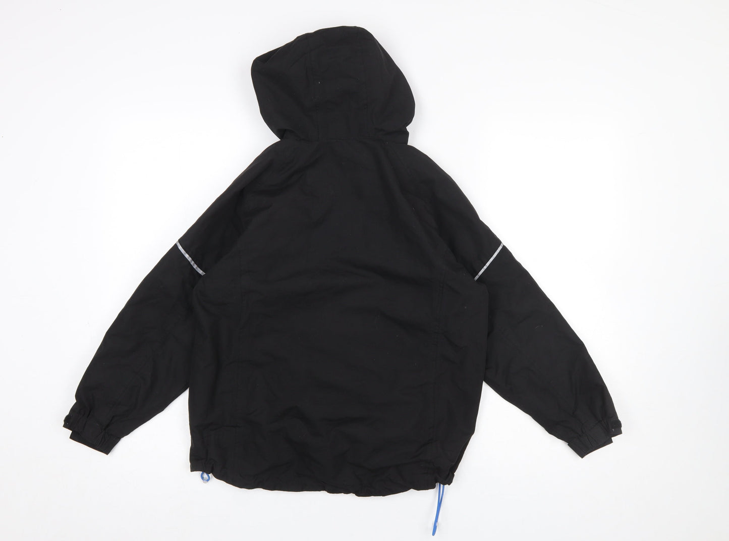 Boys UK Size 9-10 Years Granite Outdoors Black Rain Coat