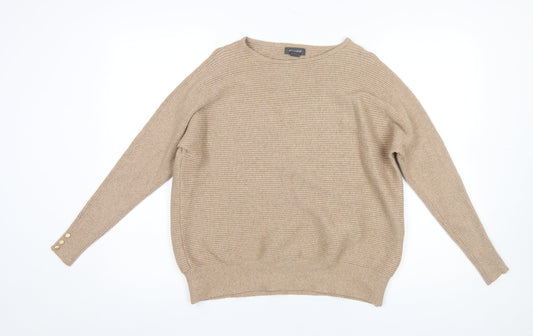 Womens UK Size S Primark Beige Pullover Jumper