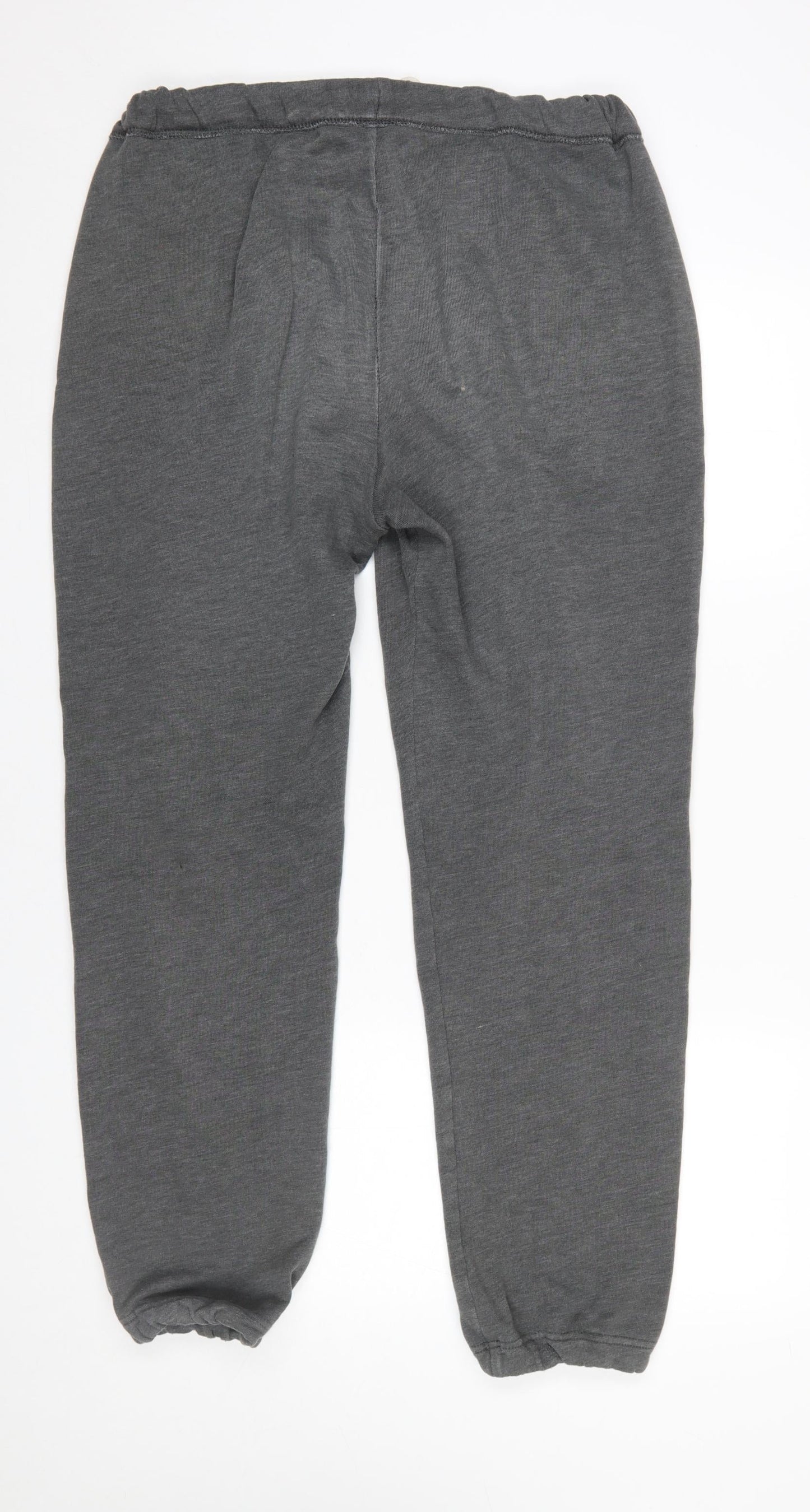 Mens UK Size M Hollister Regular Fit Sweatpants Grey Trousers