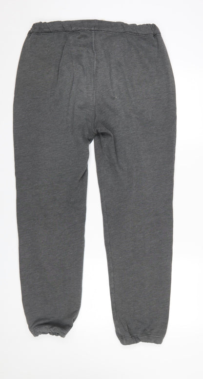 Mens UK Size M Hollister Regular Fit Sweatpants Grey Trousers
