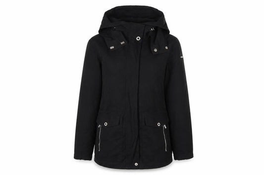 Womens UK Size 10 Esprit Black Parka Coat