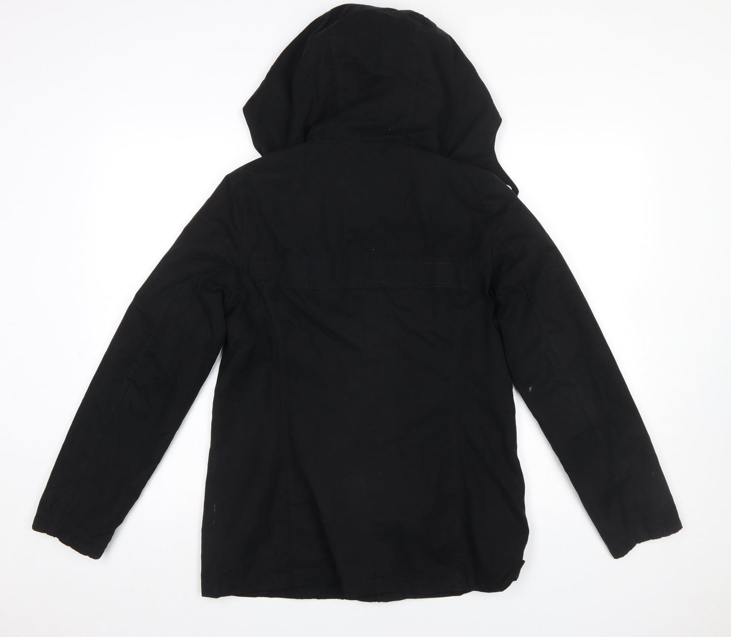 Womens UK Size 10 Esprit Black Parka Coat
