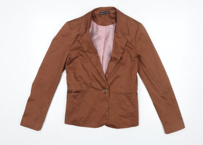 Womens UK Size 10 Atmosphere Regular Brown Blazer