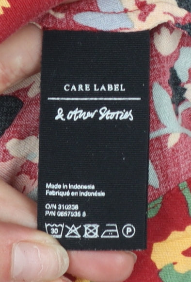 Womens UK Size 10 & Other Stories Wrap Dress