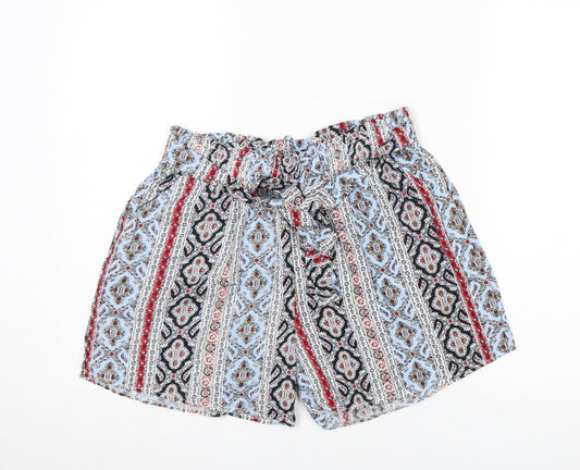 Womens UK Size XL Sweet Girl Relaxed Fit Paperbag Shorts