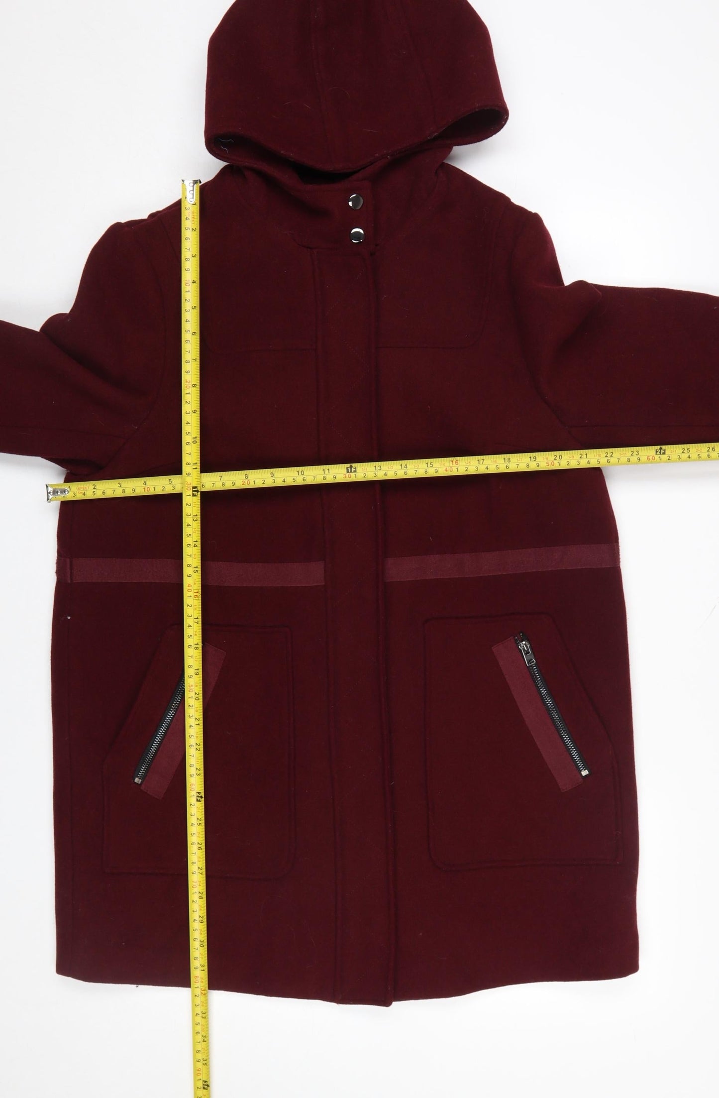 Womens UK Size 16 Dorothy Perkins Red Overcoat