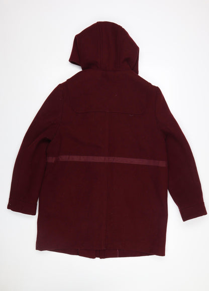 Womens UK Size 16 Dorothy Perkins Red Overcoat