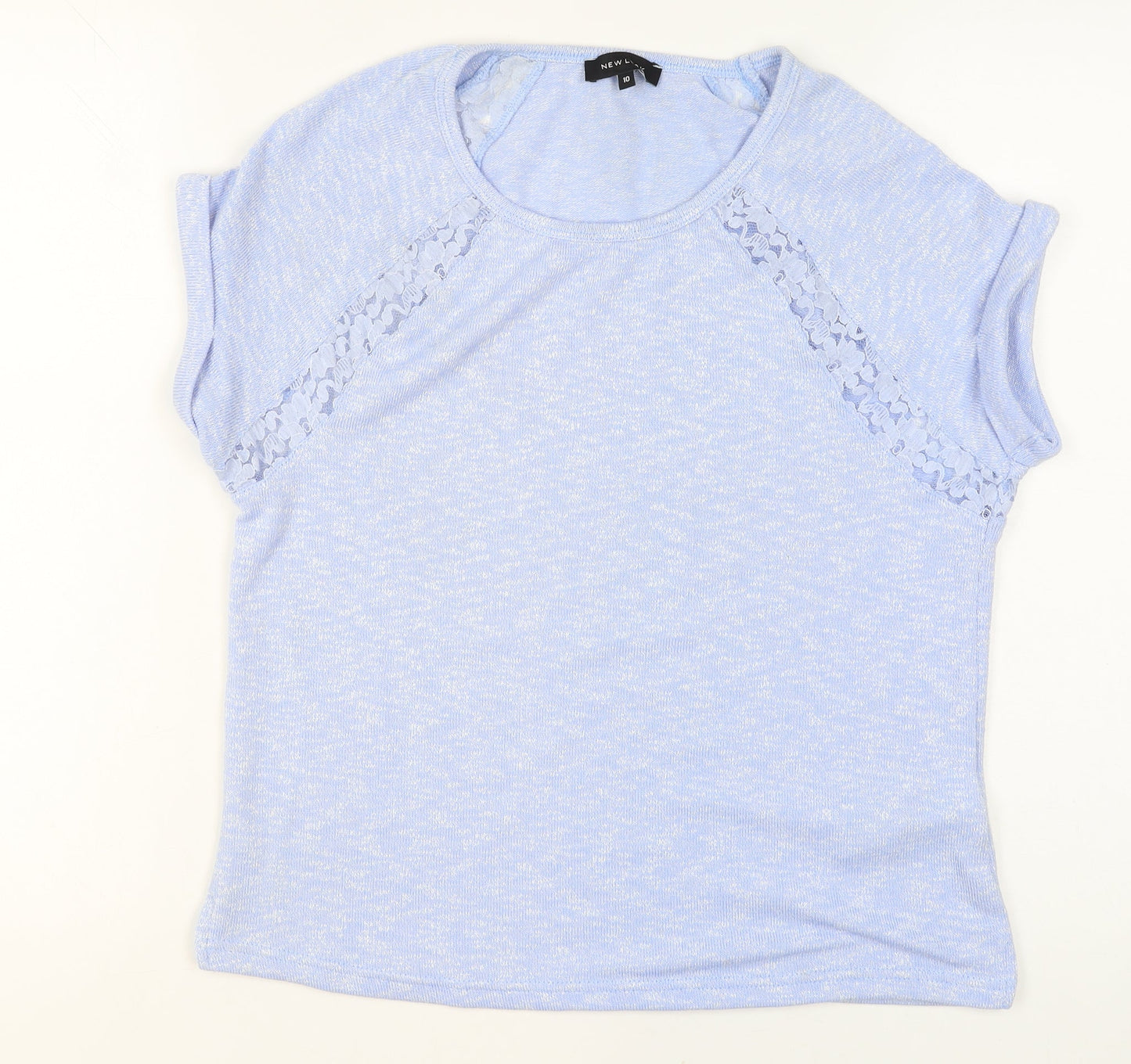 Womens UK Size 10 New Look Blue Pullover Jumper