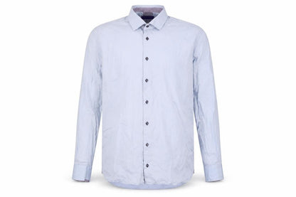 Mens UK Collar Size XL Marco Capelli Smart Blue  Dress Shirt