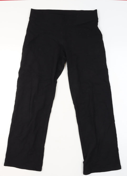 Womens UK Size S Dunnes Stores Regular Fit Leggings Black Trousers