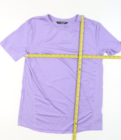 Mens UK Size XS Dunnes Purple Gym & Training Running & Jogging Yoga T-Shirt