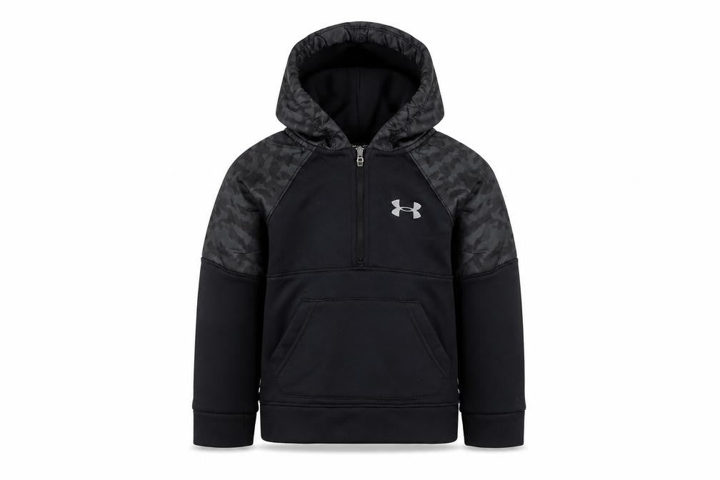 Boys UK Size 3-4 Years Under armour Black Pullover Hoodie