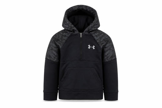 Boys UK Size 3-4 Years Under armour Black Pullover Hoodie