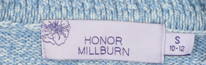 Womens UK Size S Honor Millburn Blue Pullover Jumper
