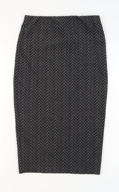 Womens UK Size 10 New Look Straight & Pencil Jersey Skirt