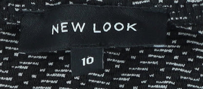 Womens UK Size 10 New Look Straight & Pencil Jersey Skirt