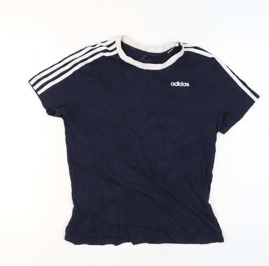 Mens UK Size XS adidas Blue  T-Shirt