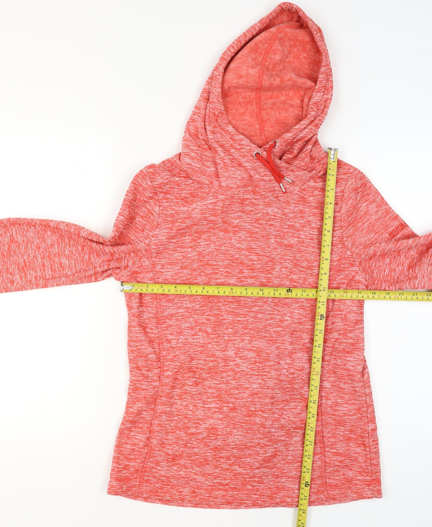 Womens UK Size 10 Regatta Red Pullover Hoodie