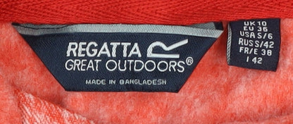 Womens UK Size 10 Regatta Red Pullover Hoodie