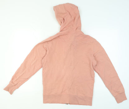 Womens UK Size S Nike Pink Full Zip Hoodie