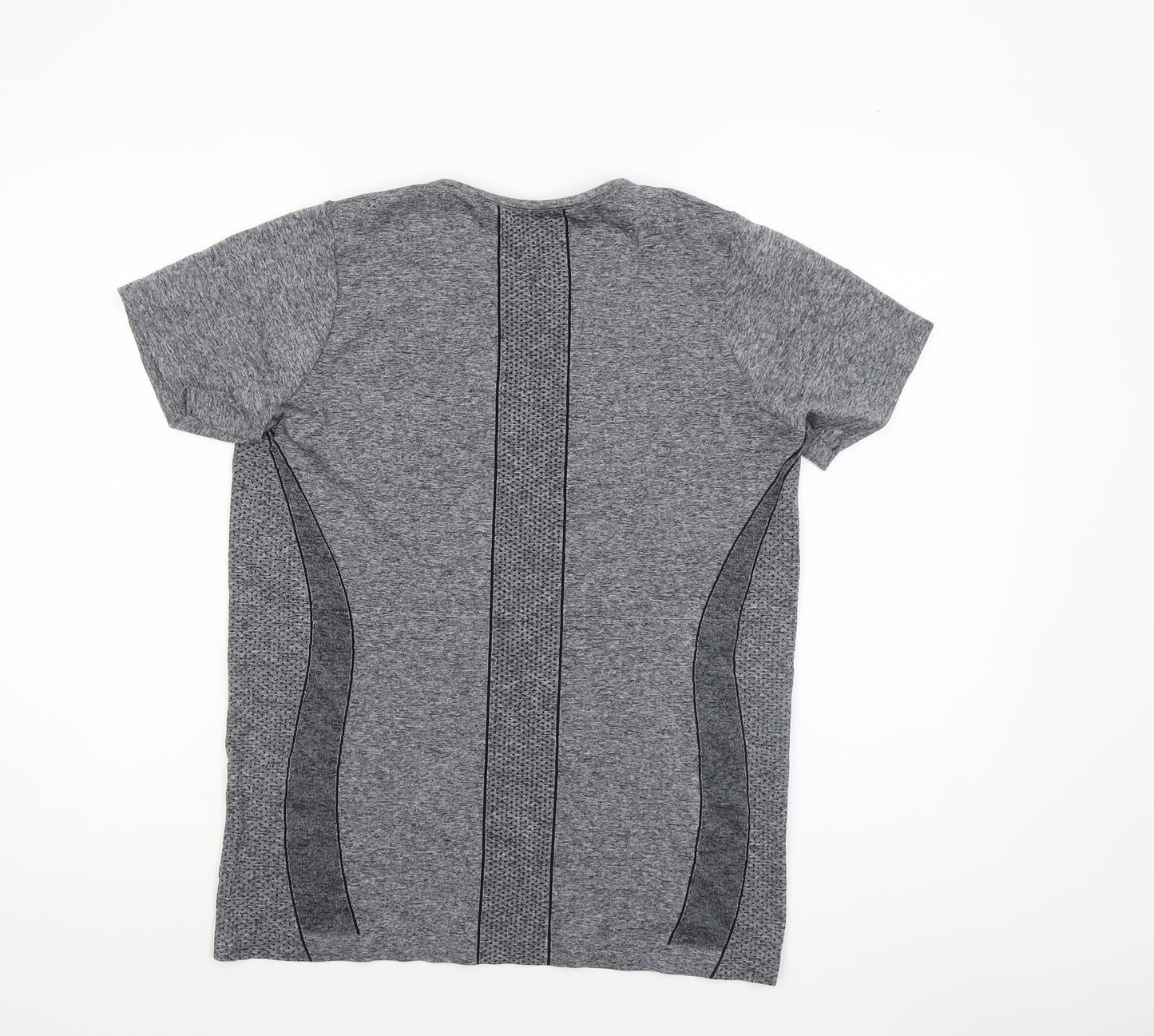 Womens UK Size L Dunnes Stores Grey Gym & Training Running & Jogging Yoga T-Shir