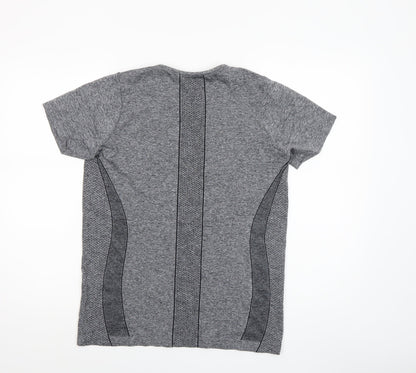 Womens UK Size L Dunnes Stores Grey Gym & Training Running & Jogging Yoga T-Shir