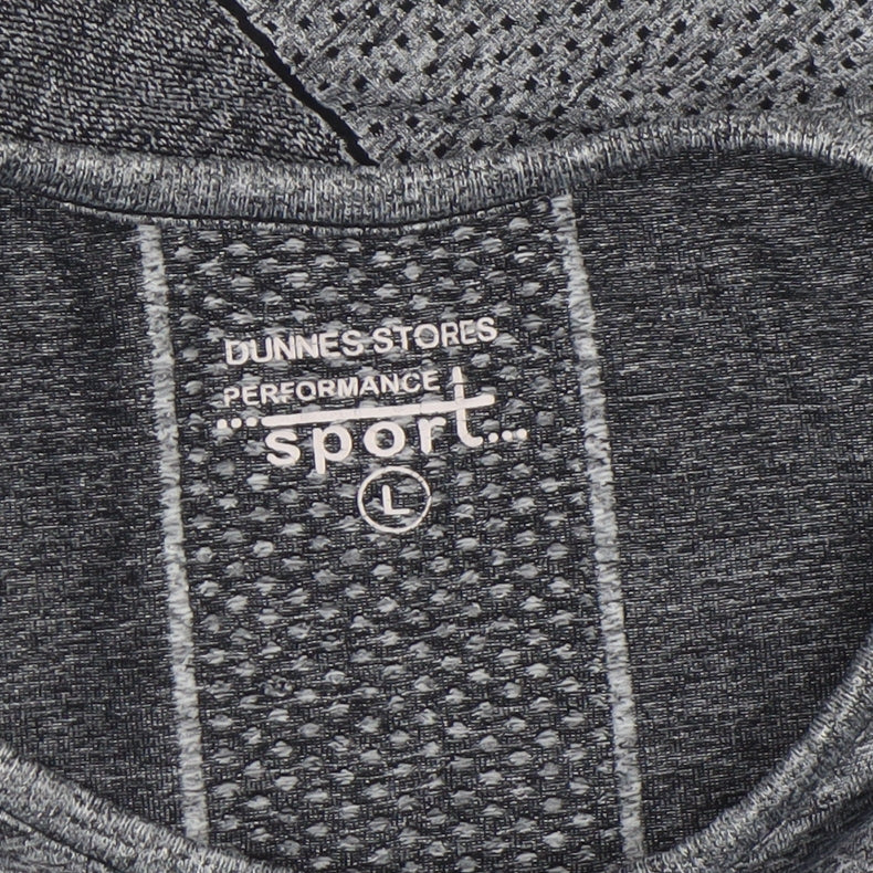 Womens UK Size L Dunnes Stores Grey Gym & Training Running & Jogging Yoga T-Shir