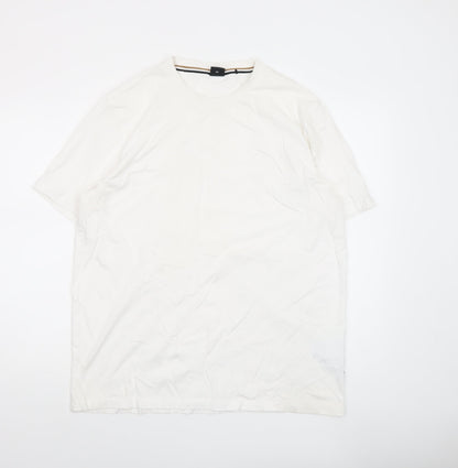 Mens UK Size 2XL Boss White  T-Shirt