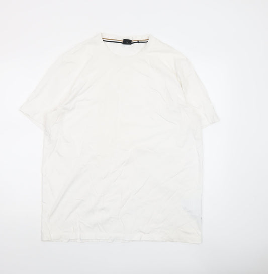 Mens UK Size 2XL Boss White  T-Shirt