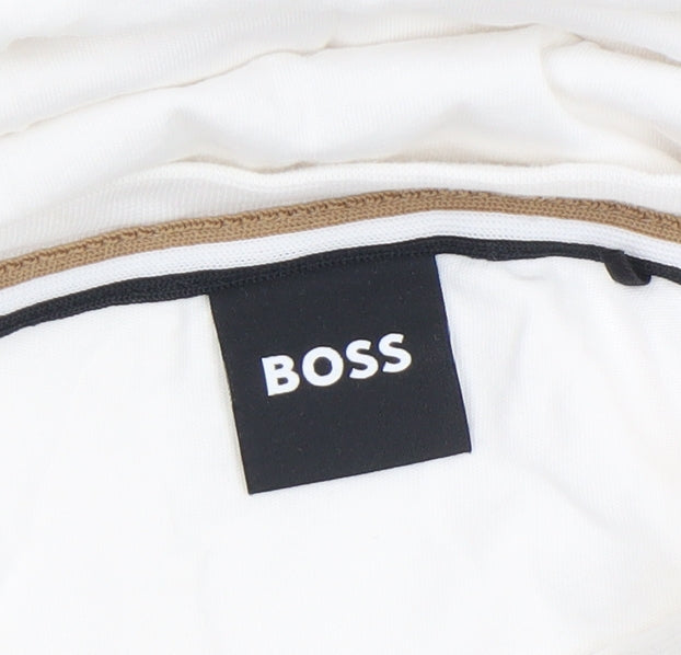 Mens UK Size 2XL Boss White  T-Shirt